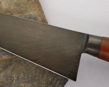 Charger l'image dans la galerie, Couteau de chef en damas et manche en acajou